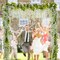 Wisteria Artificial Flowers Garland – 4 Pcs, 28.8 FT Total, White Silk Wisteria Vine for Home, Garden, Outdoor, Wedding Arch & Floral Decor
